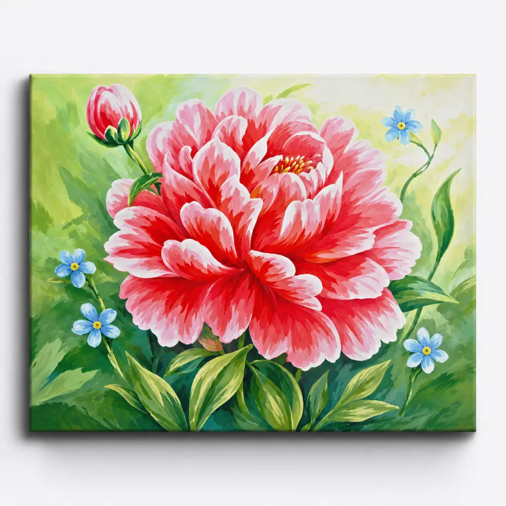 Peinture par numéros - Reine des fleurs