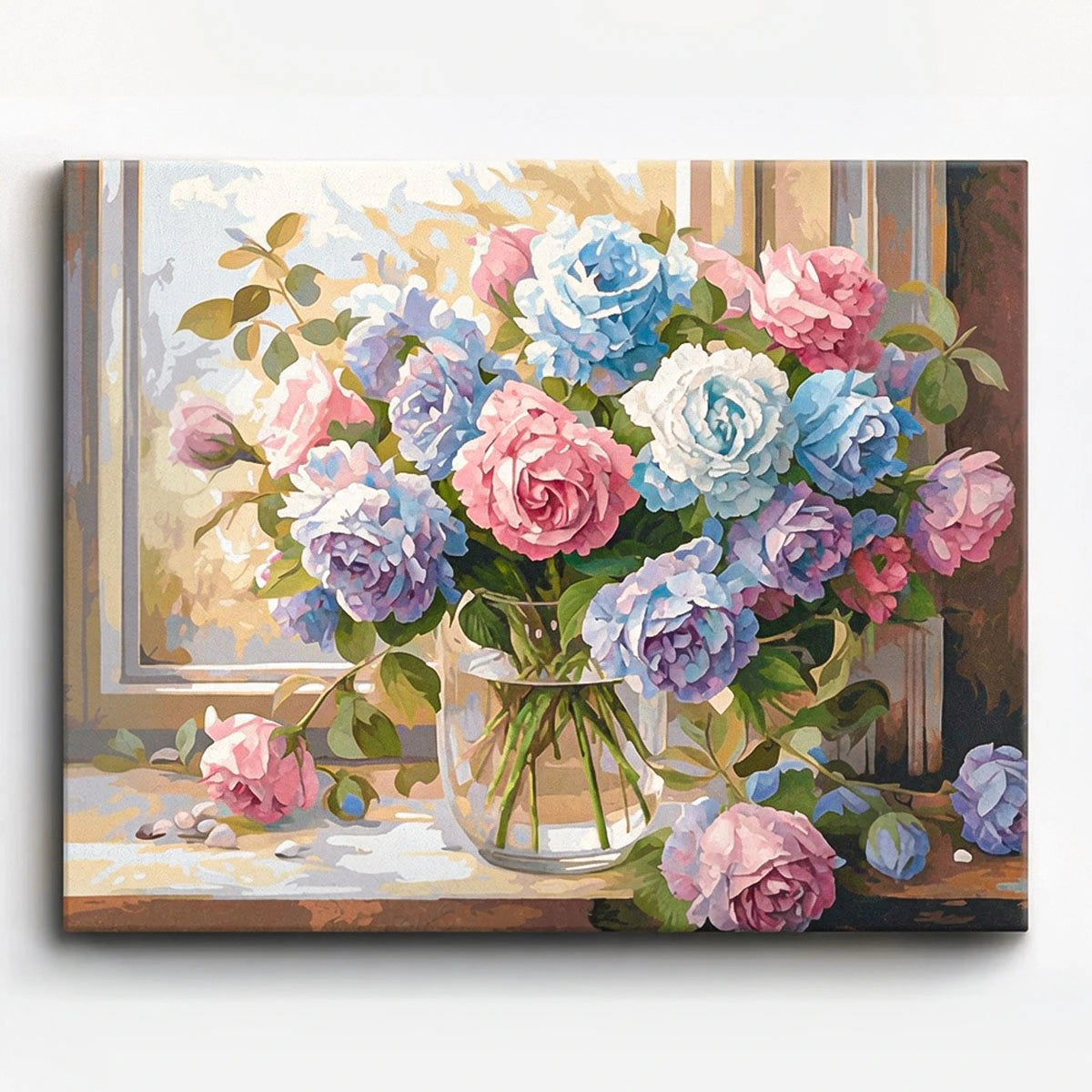 Peinture par numéros - Poésie florale
