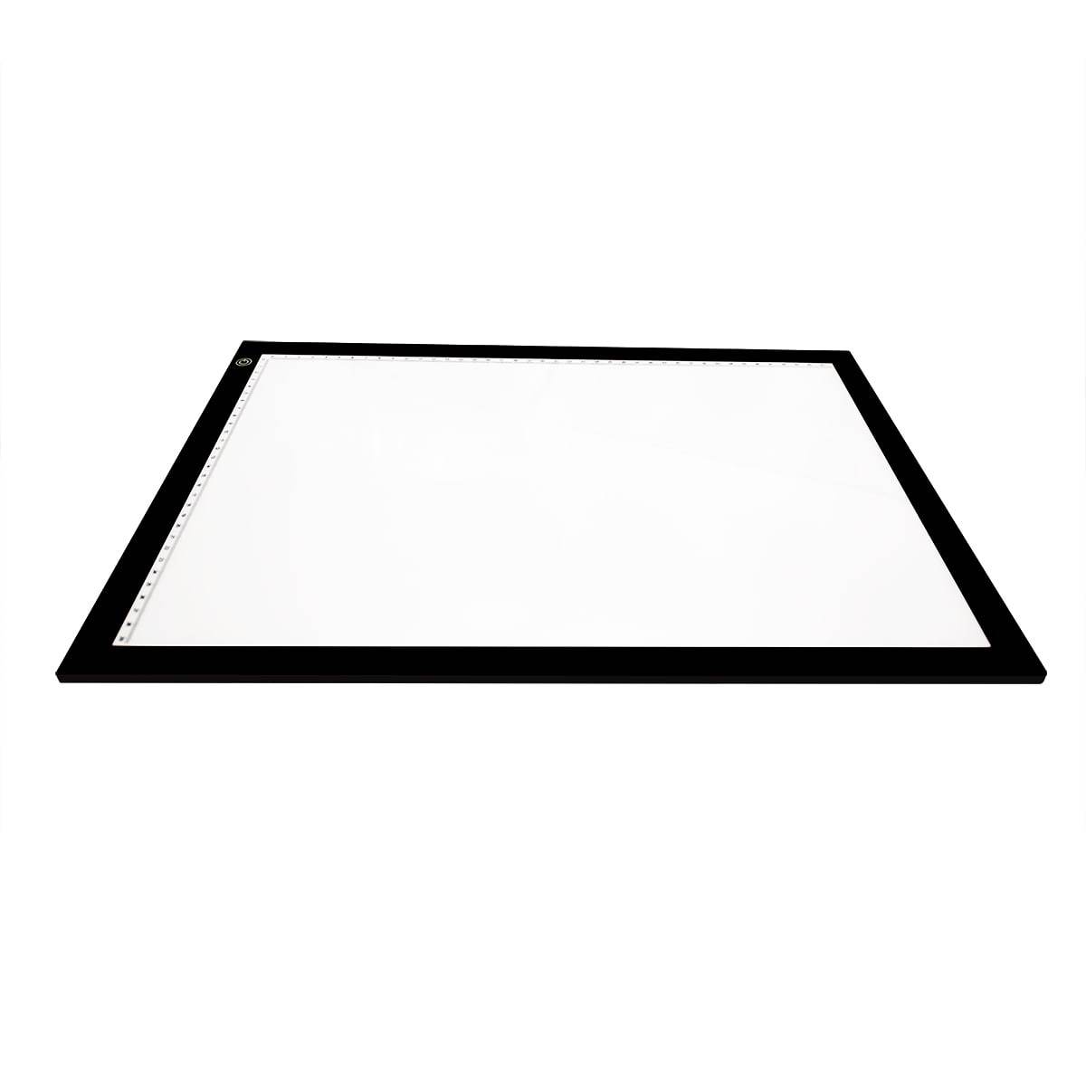 XXL LED Pad A2 für Diamond Painting und Malen nach Zahlen als augenschonende Lichtunterlage auf dem Tisch