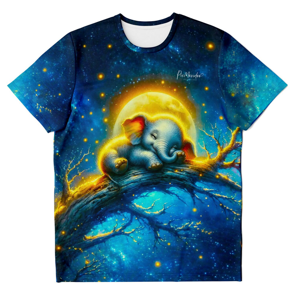 T-shirt Dreamer - Éléphant au clair de lune