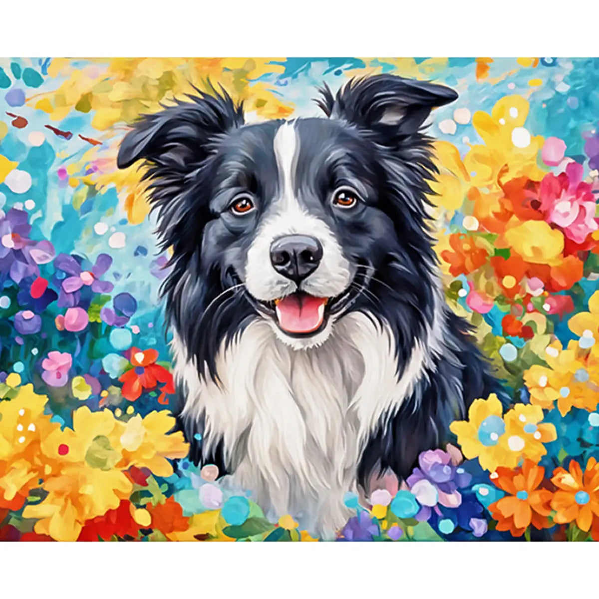 Peinture par numéros - Ami des fleurs