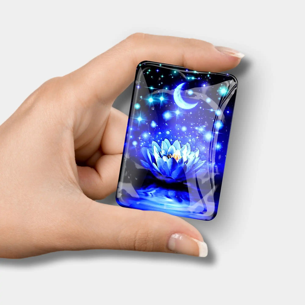 Cover Minder - Nénuphar bleu MINI