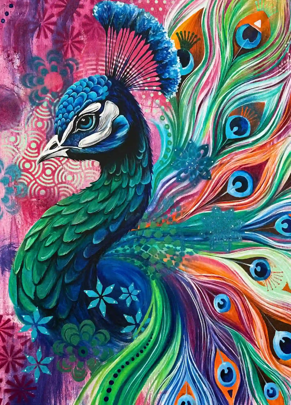 Diamond Painting - Majestät der Farben