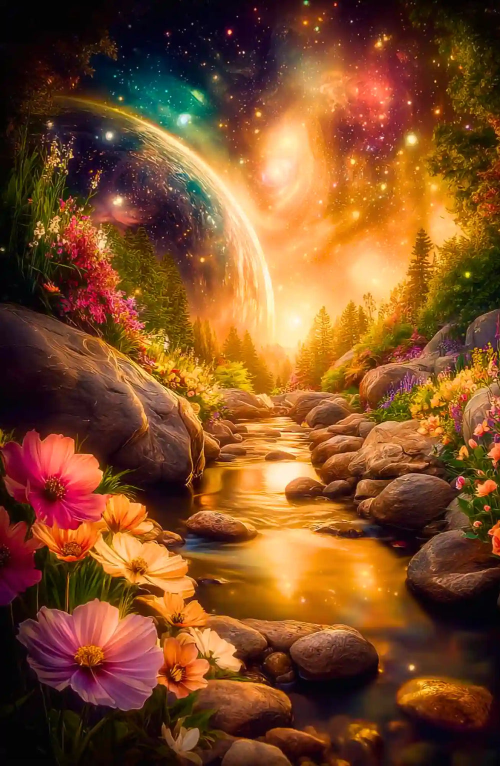 Diamond Painting - Là où la lumière connaît le chemin "Édition limitée"