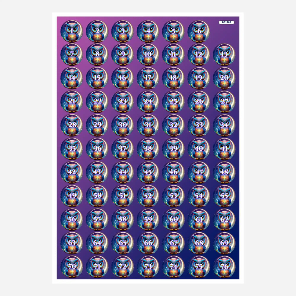 Étiquettes pour boîtes - Vente en direct de Moni - Chouette Oskar