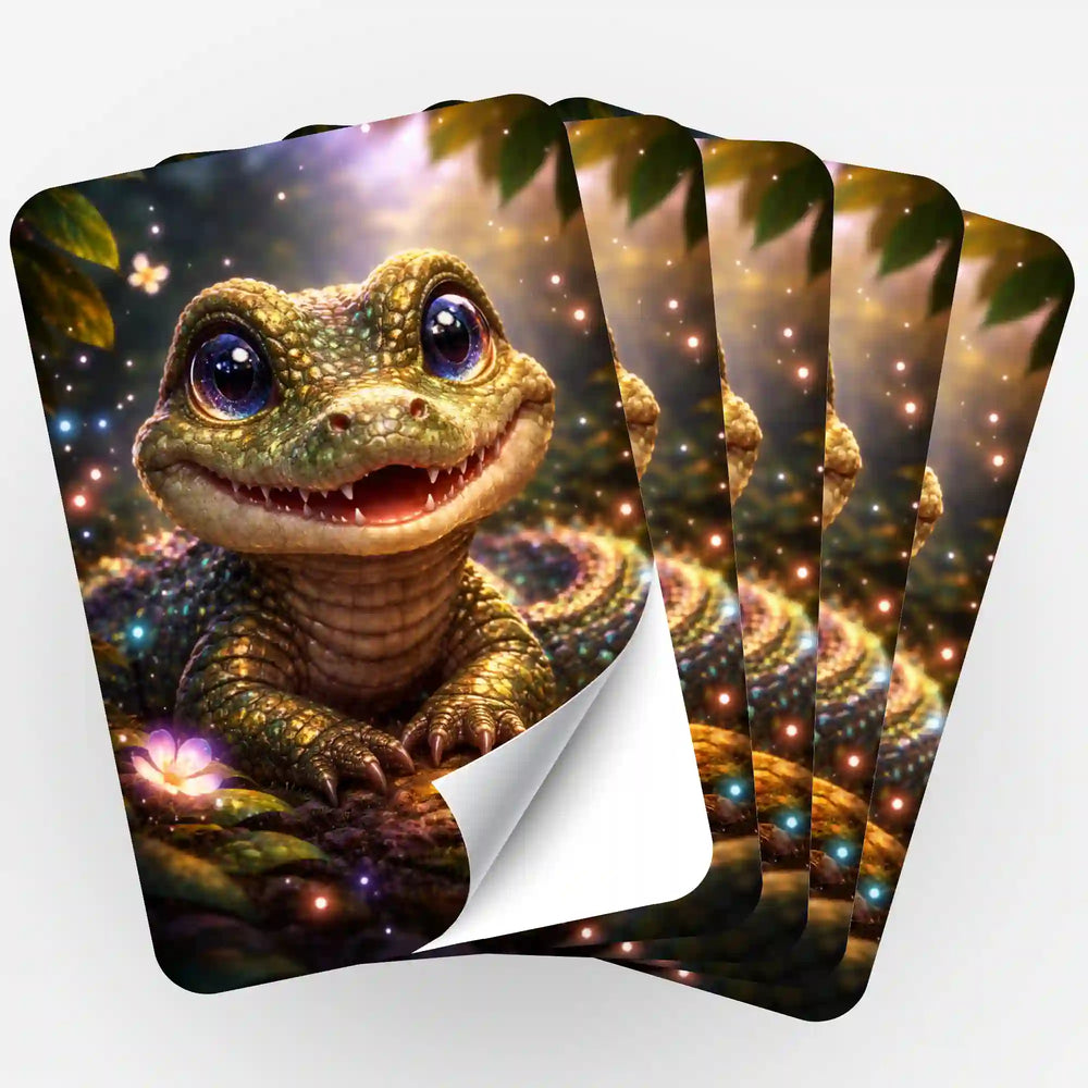 Lot de 5 autocollants - Sourire ancestral