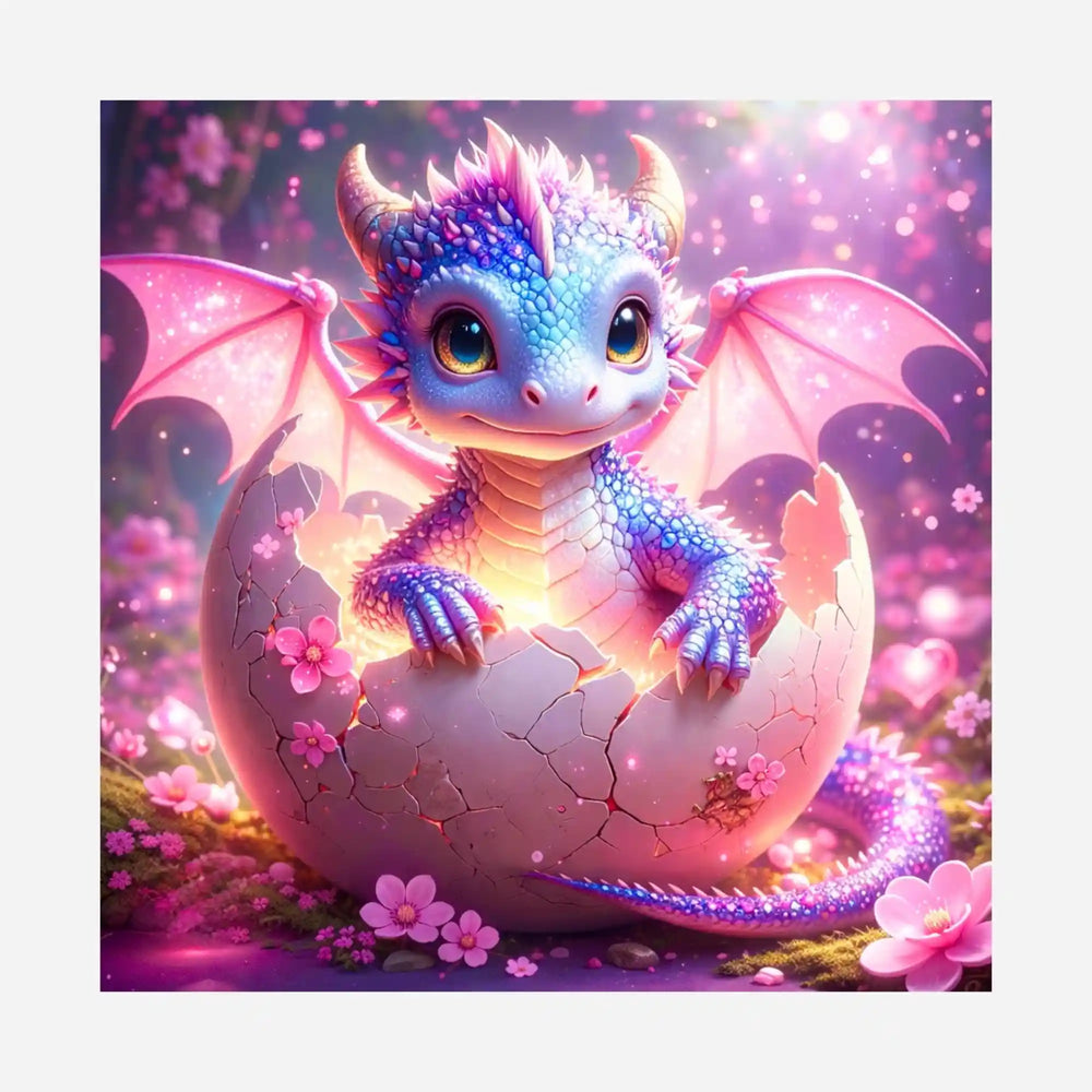 Silikonpapier-Set - Moni´s Live - Dragon Sunny - 10x10cm