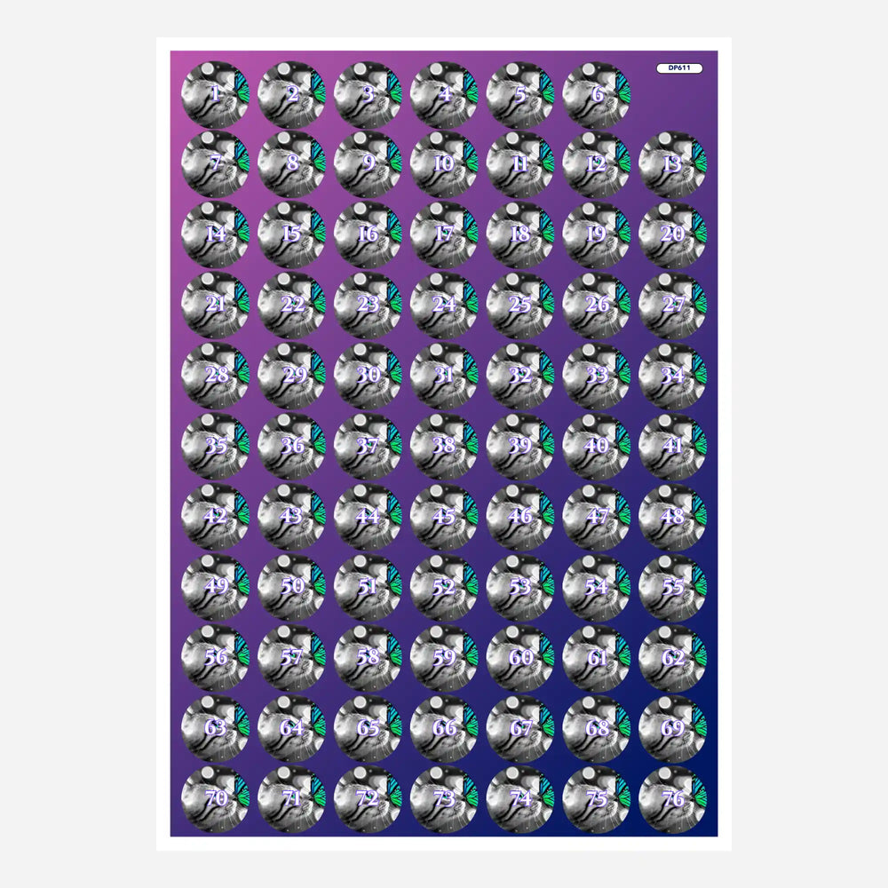 Étiquette pour petite boîte - Chat adorable