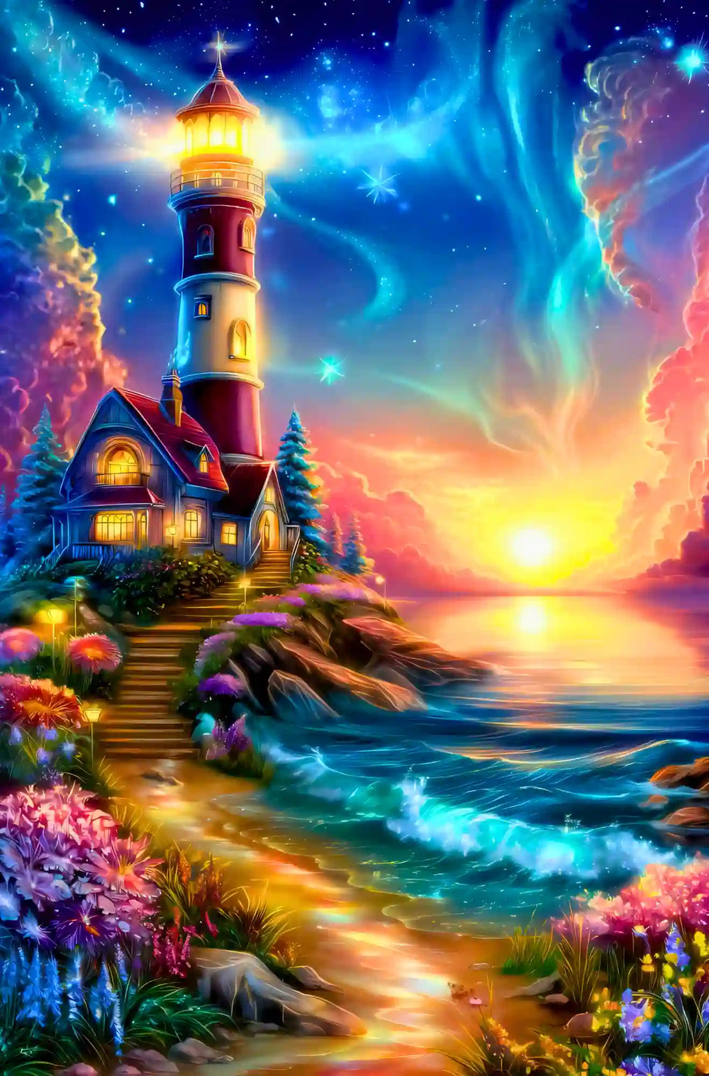 Diamond Painting - Gardien de l'horizon