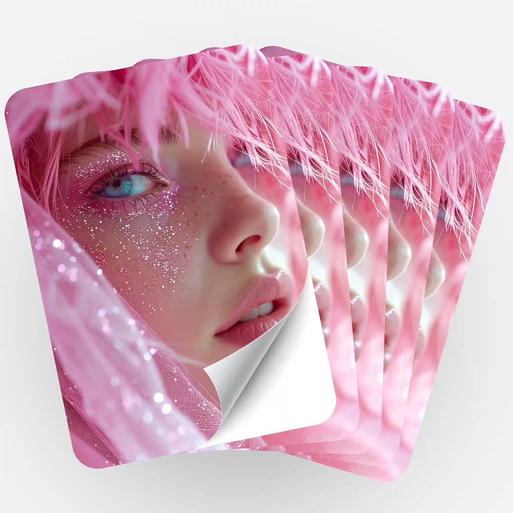 Set de 5 autocollants - Moni's Special - Pink Dream