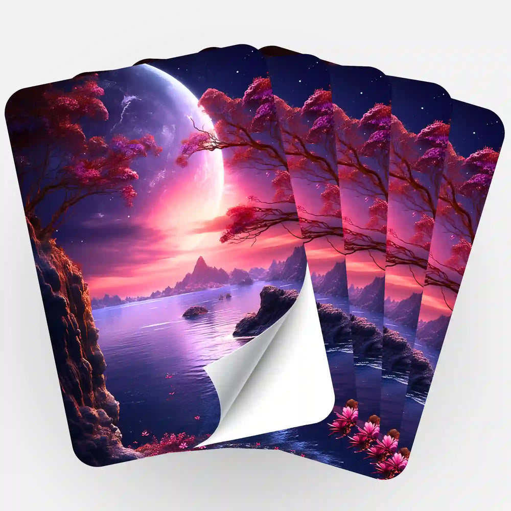 Set de 5 autocollants - Rêve de Lunara