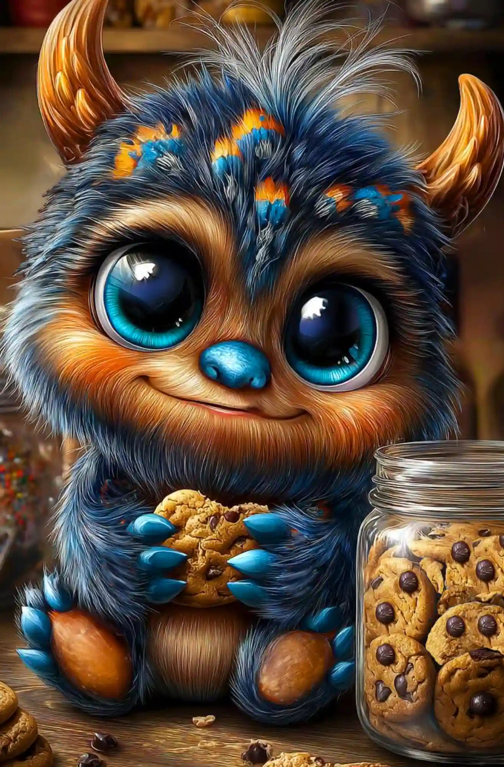 Diamond Painting - La question du biscuit
