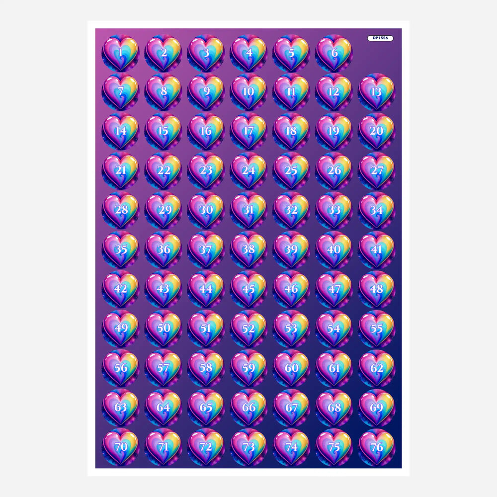 Étiquette pour petite boîte - Love