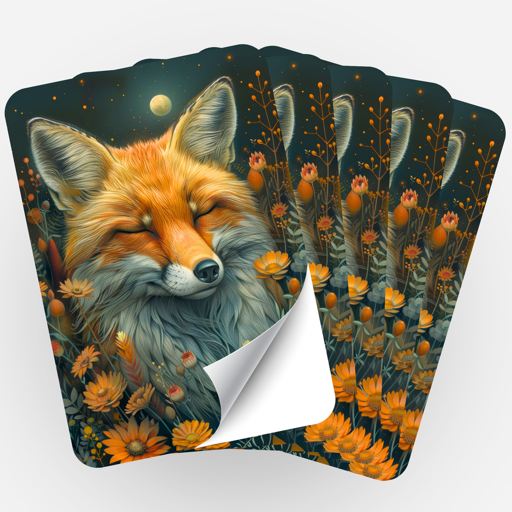 Lot de 5 autocollants - Susen Pfifferling - Foxy Dreams