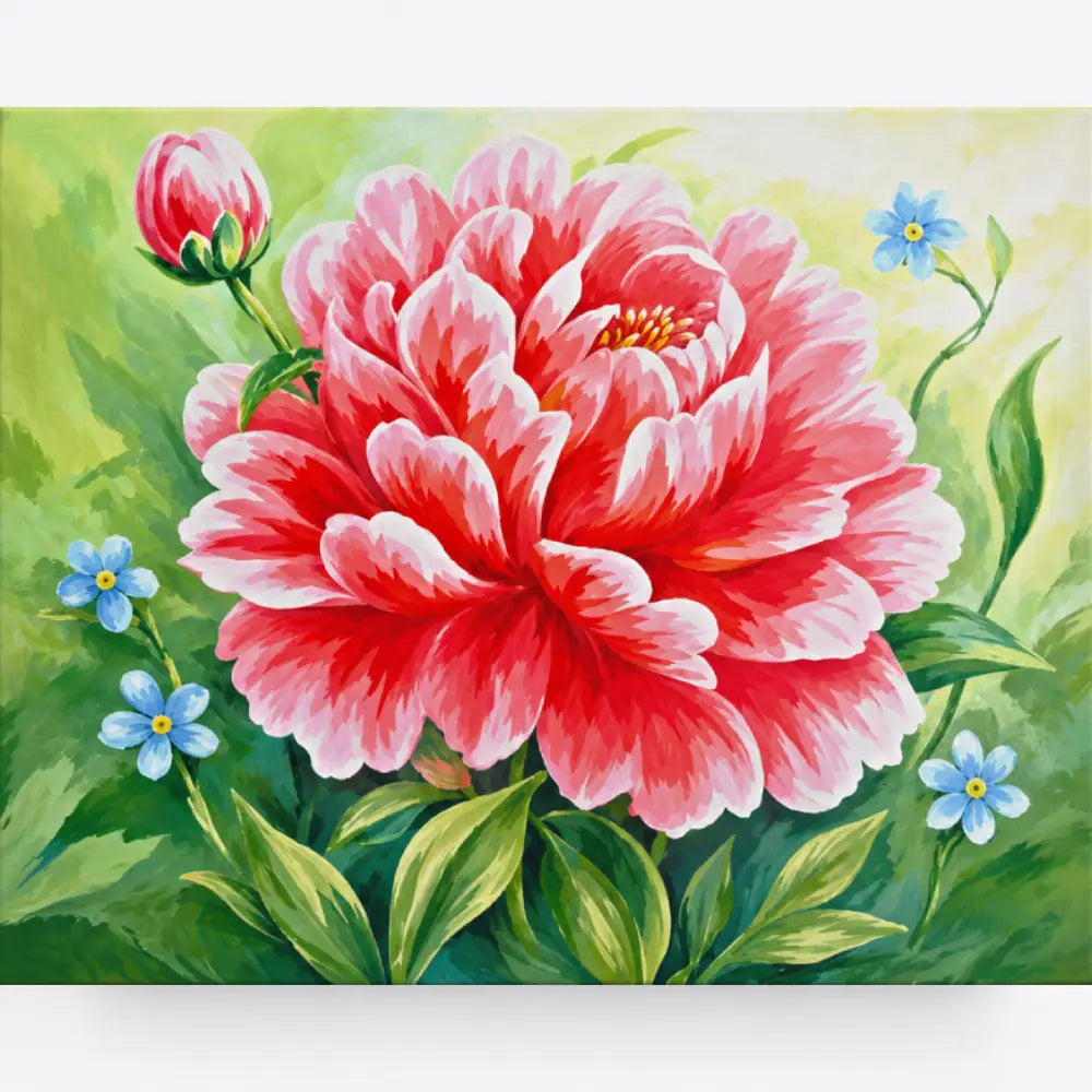 Peinture par numéros - Reine des fleurs