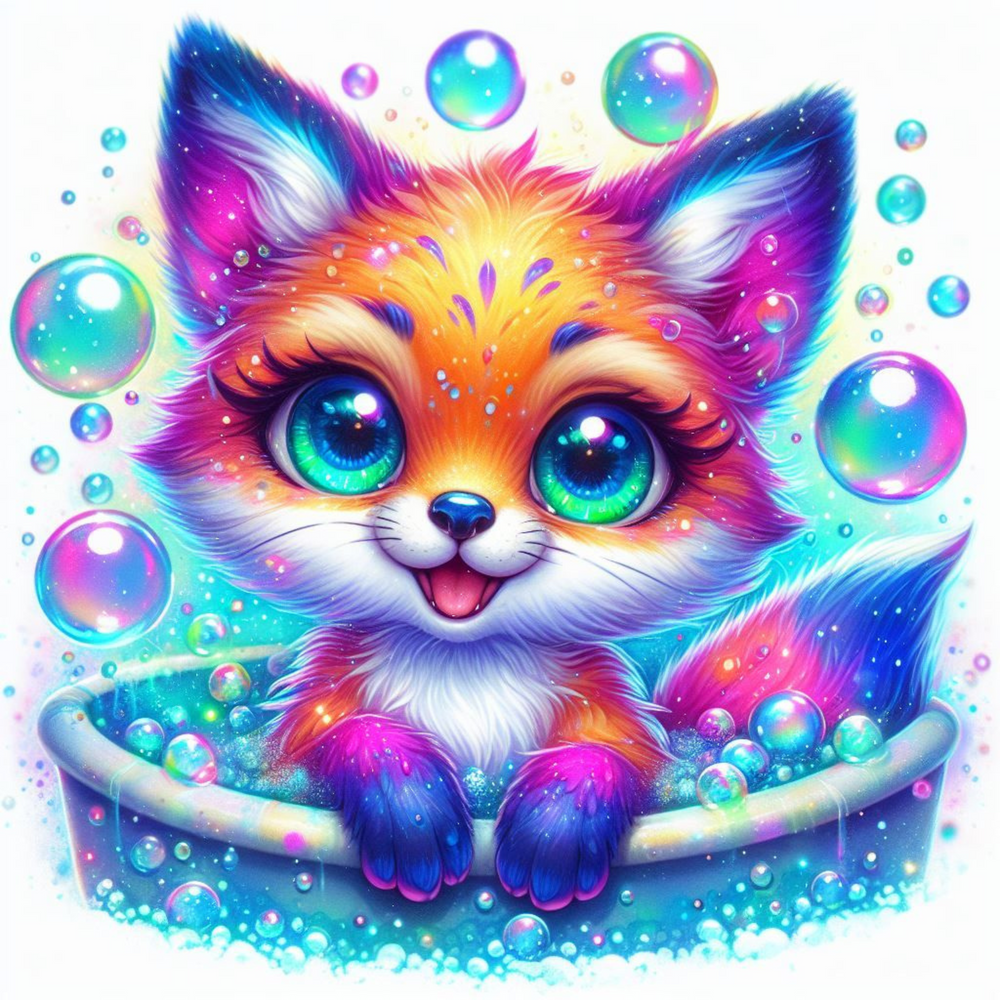 Diamond Painting Mini - Petit Renard