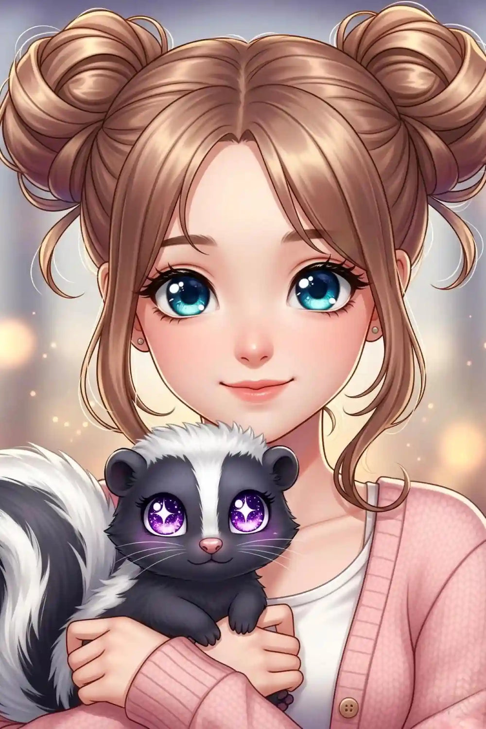 Diamond Painting - Yuna & Puki