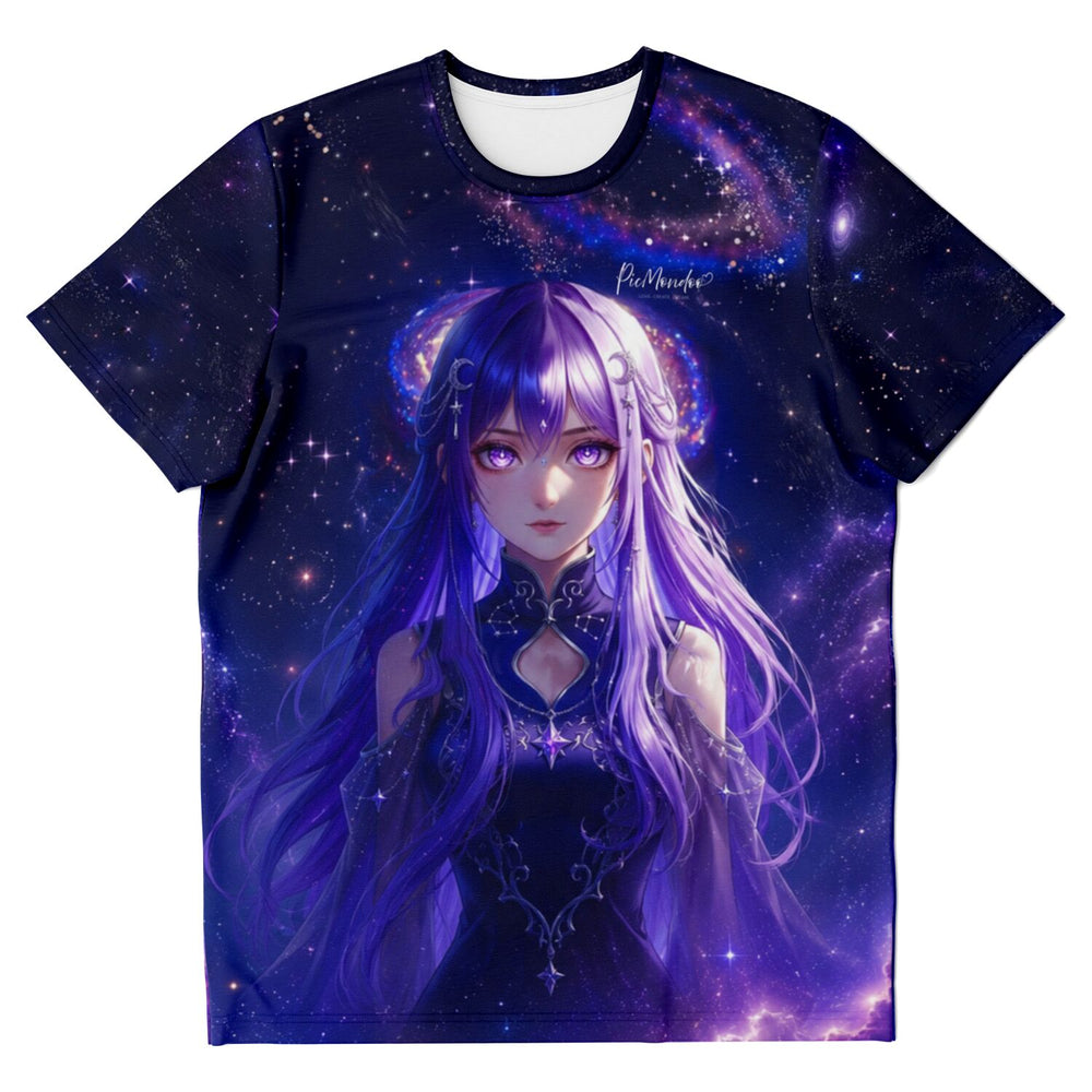 T-shirt Dreamer - Lune et étoile violettes