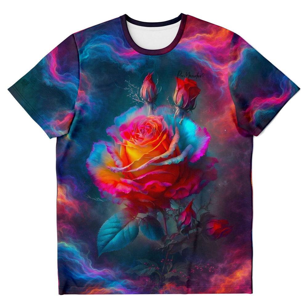 T-shirt Dreamer - Délicate fleur de rose