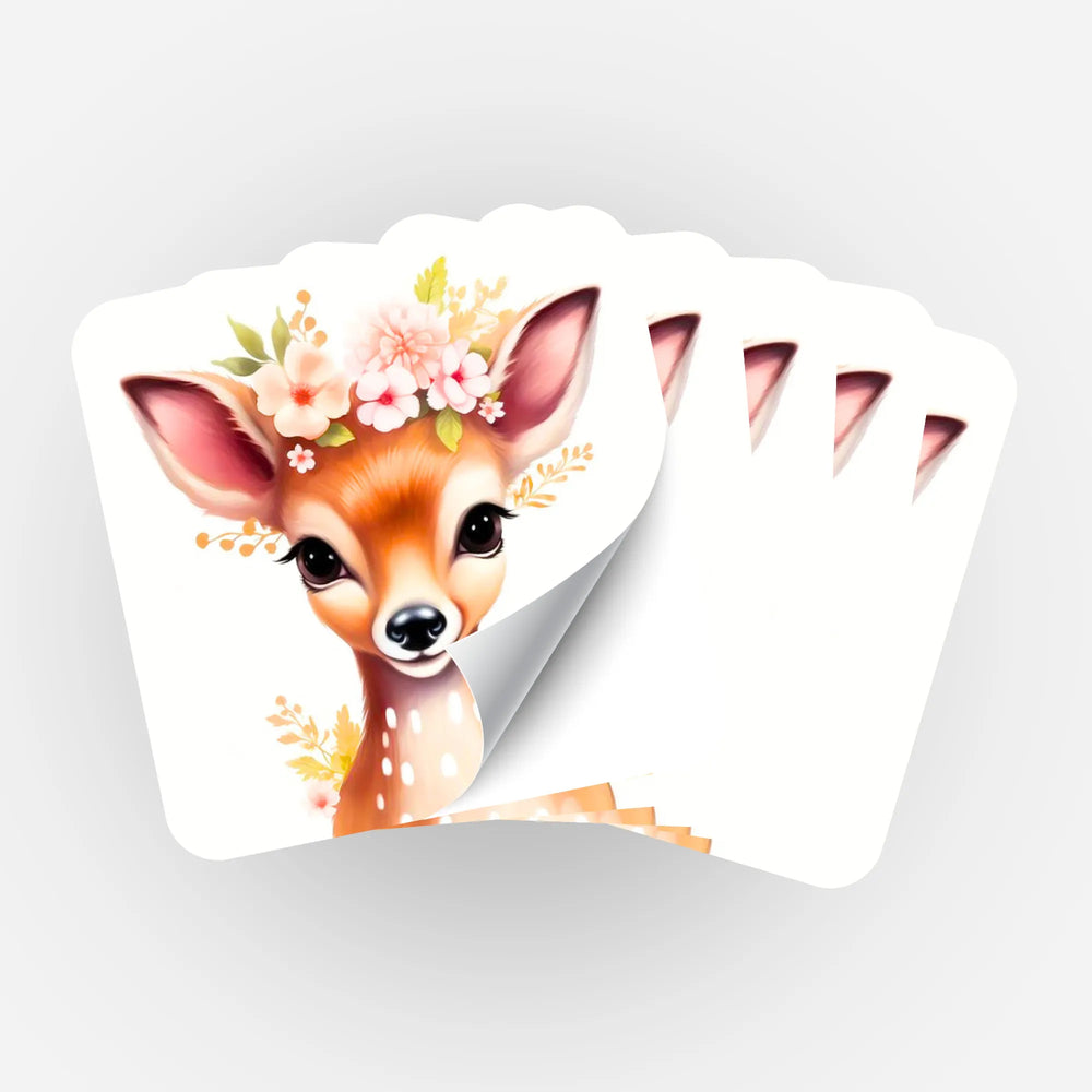 Aufkleber 5er-Set - Bambi Babsy