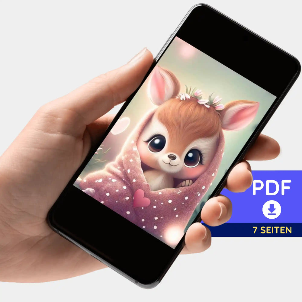 Portfolio numérique - Faon mignon
