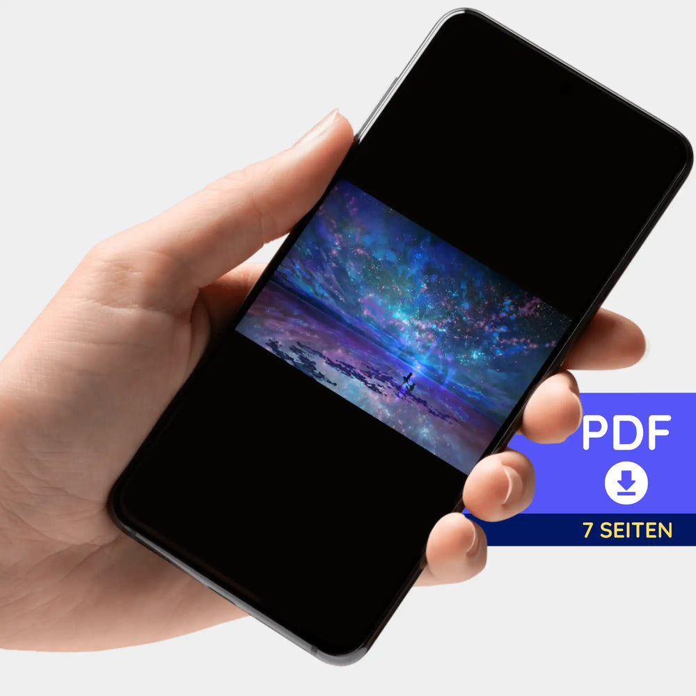 Digitale Bildmappe - Ozean trifft auf Universum MINI