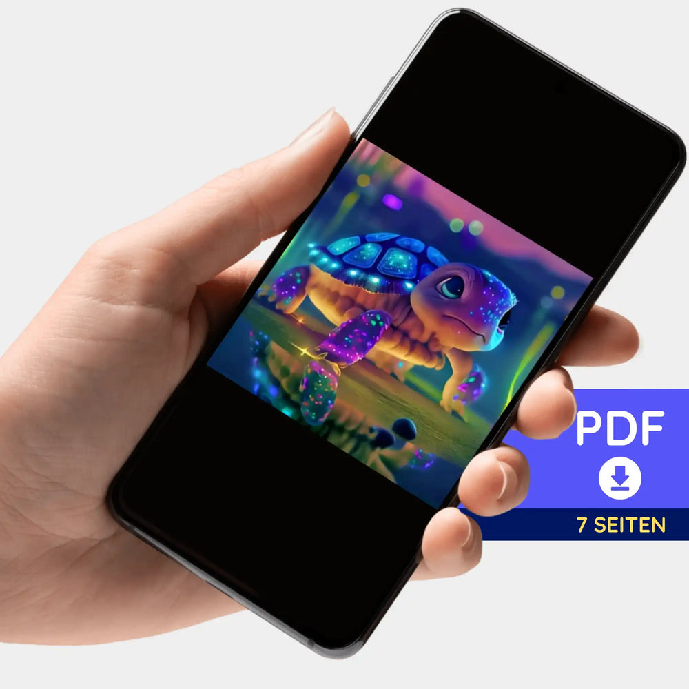 Portfolio numérique - Tortue scintillante