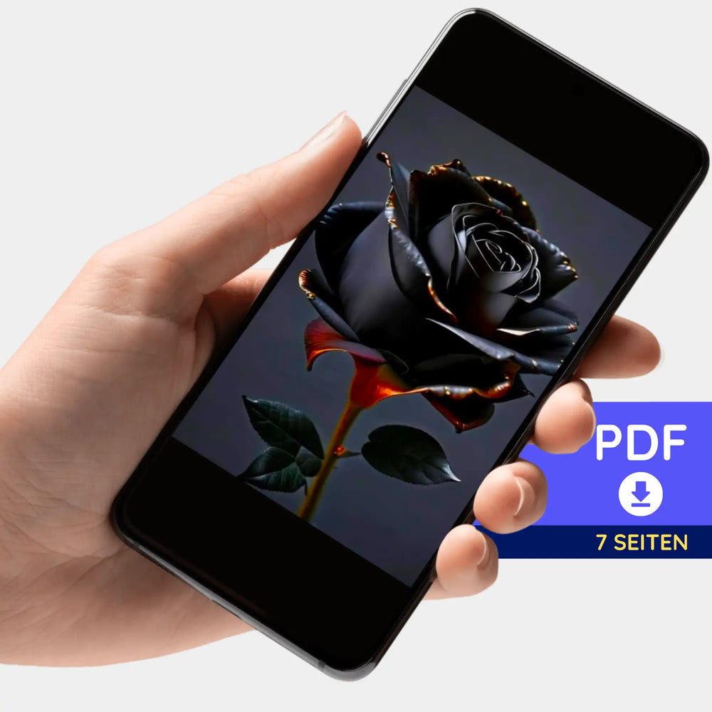 Portfolio numérique - Black rose