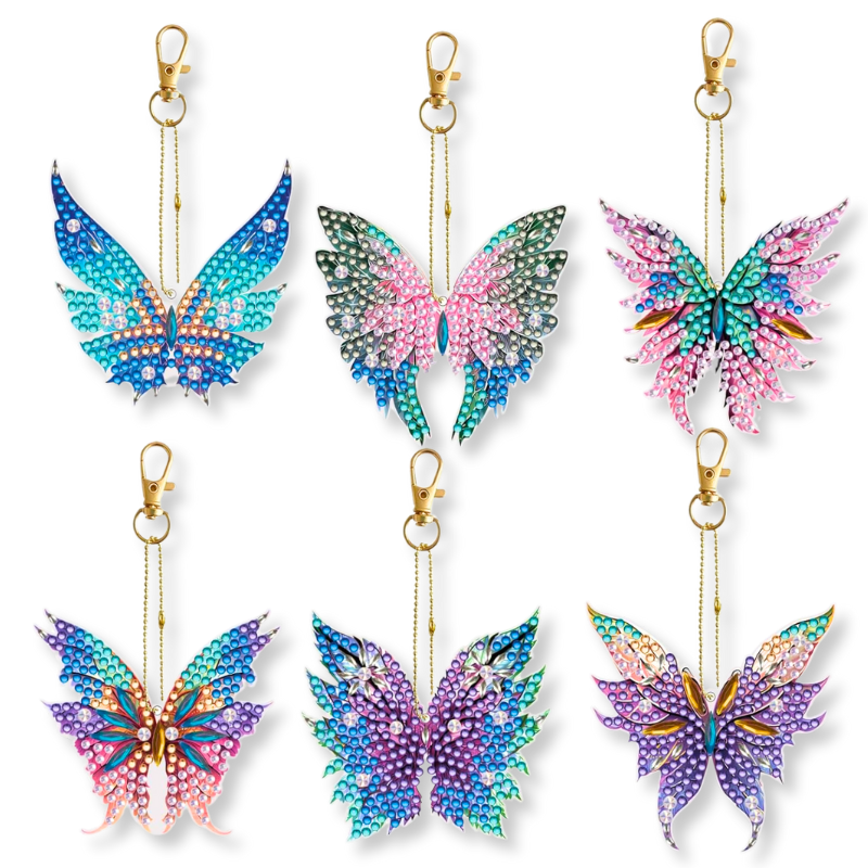 Porte-clés Diamond Painting - Ailes d'ange