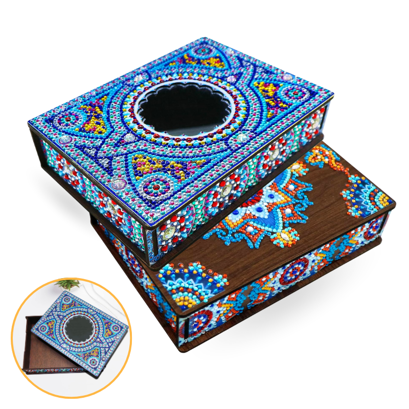 Boîte de Diamond Painting - Mandala Mystique