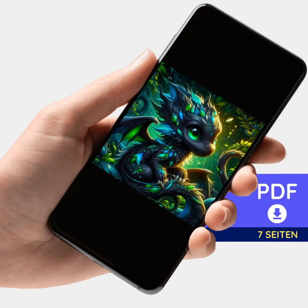 Digitale Bildmappe - Drago der kleine Drache
