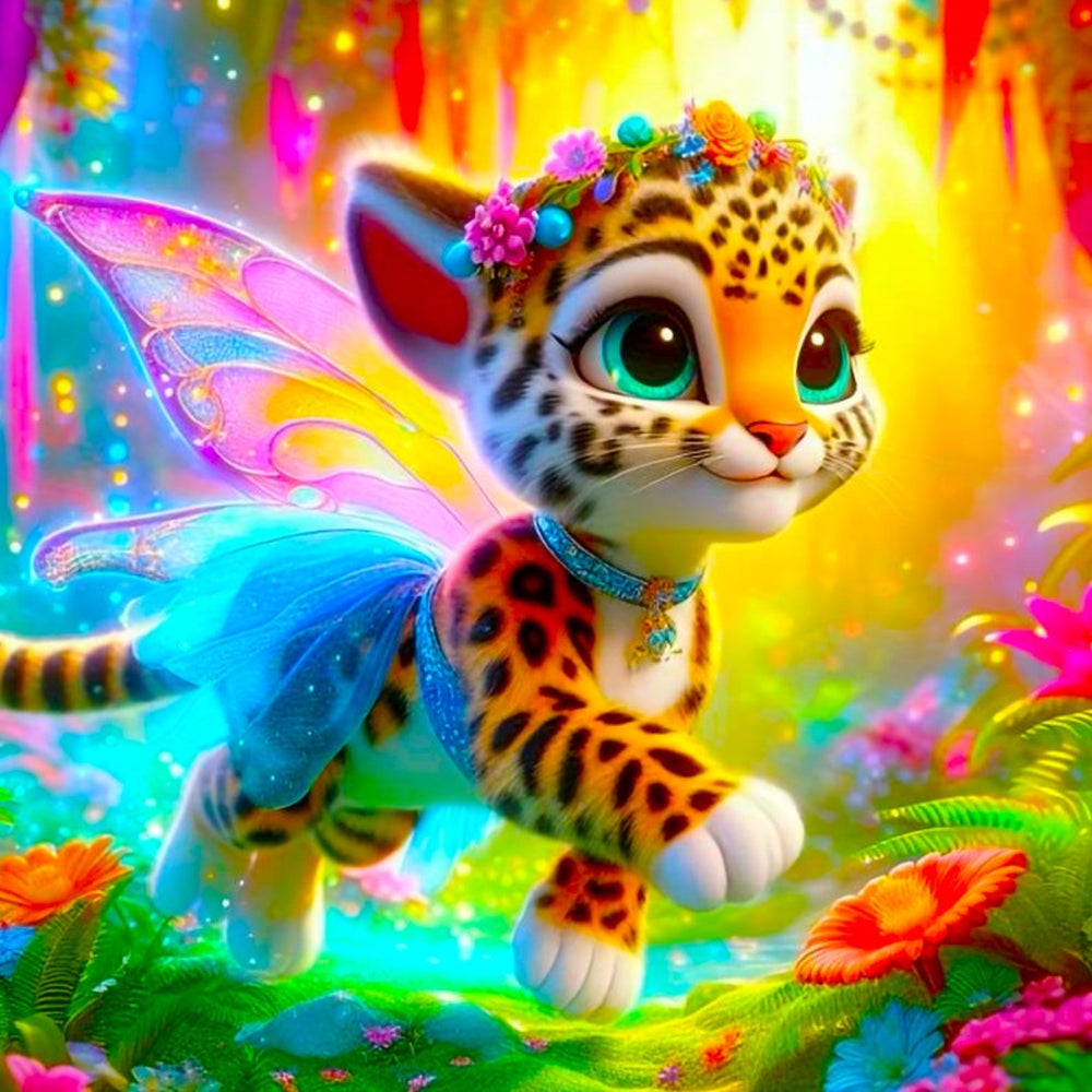 Diamond Painting - Finja la petite fée tigresse