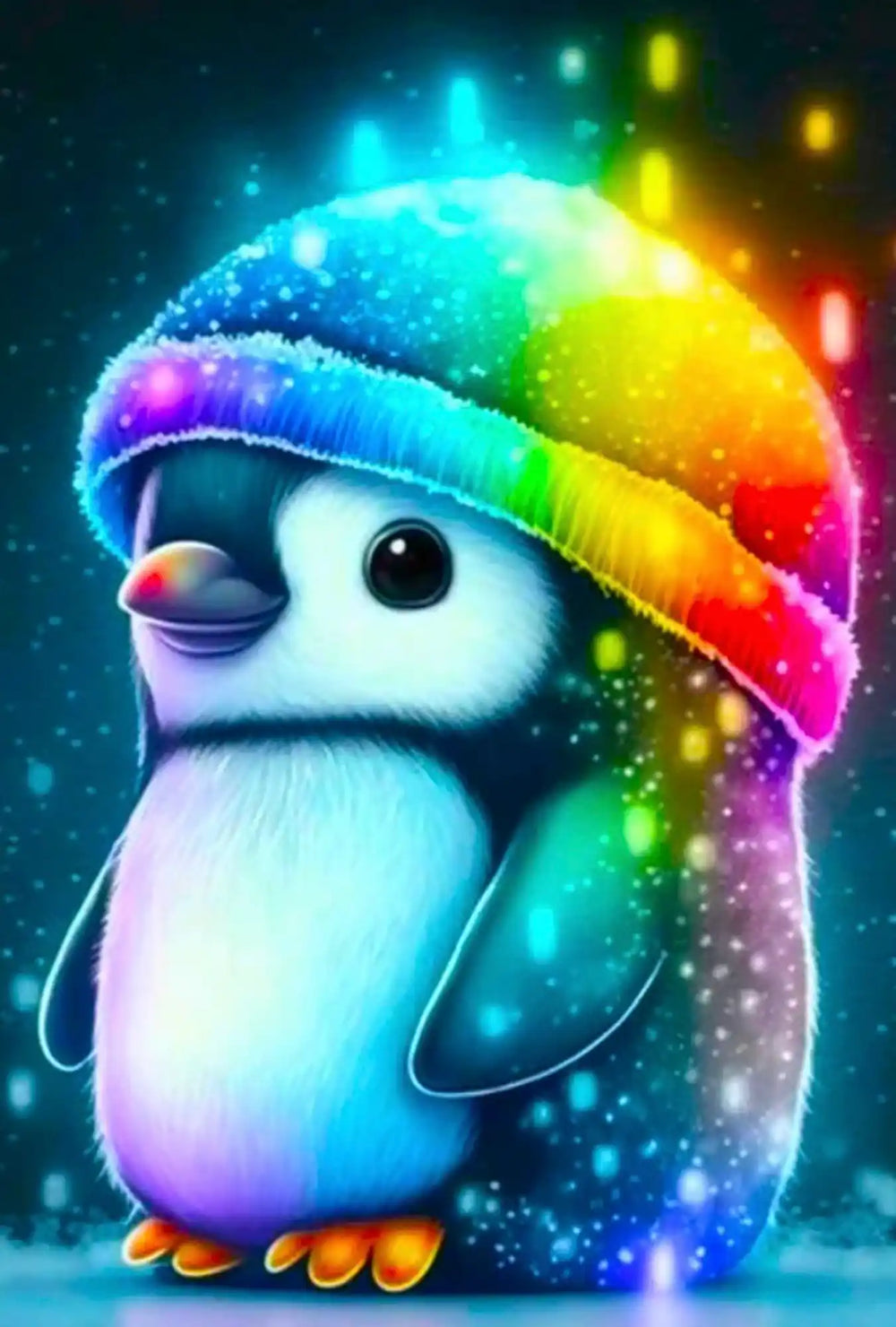 Diamond Painting Enfant - Petit pingouin