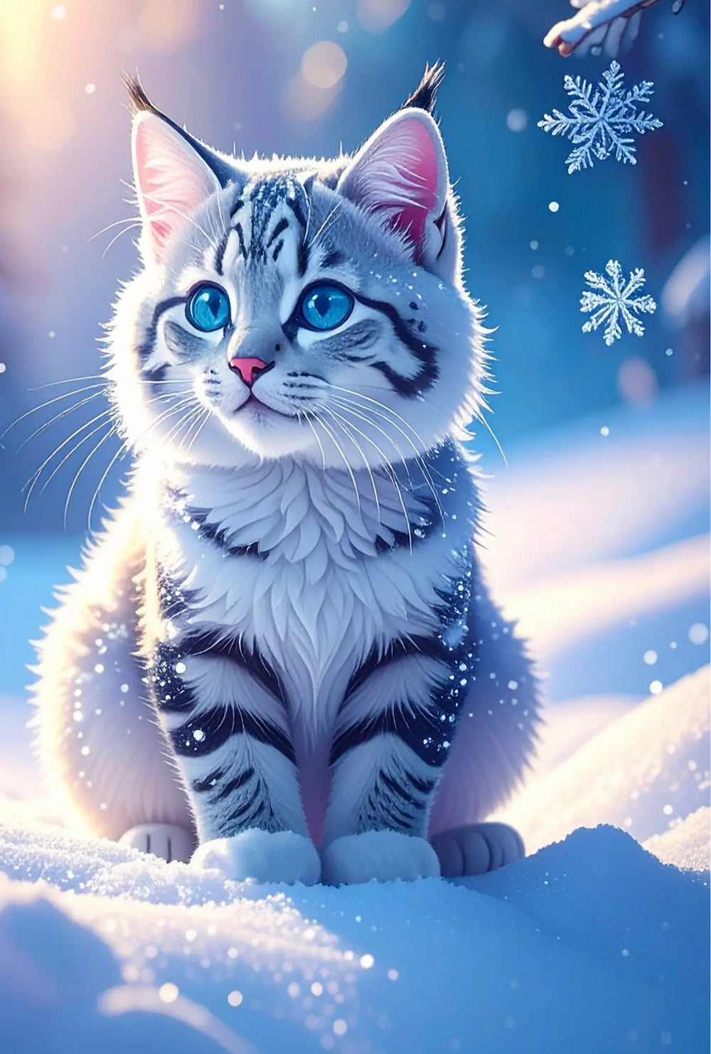 Diamond Painting - Esprit des neiges