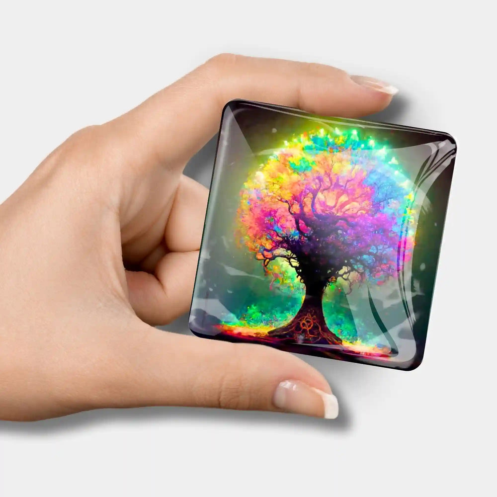 Cover Minder - Arbre à la foudre colorée
