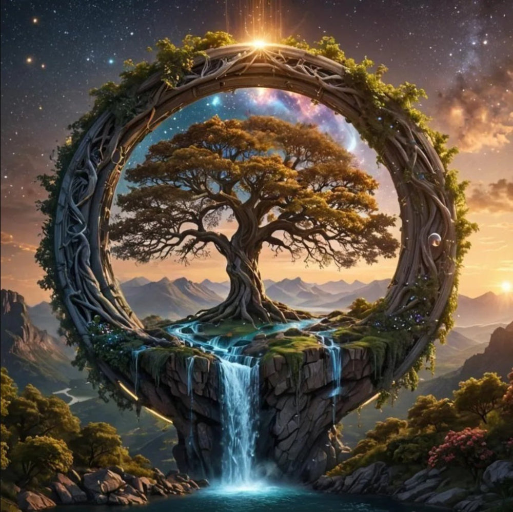Diamond Painting - Porte vers l'Autre Monde