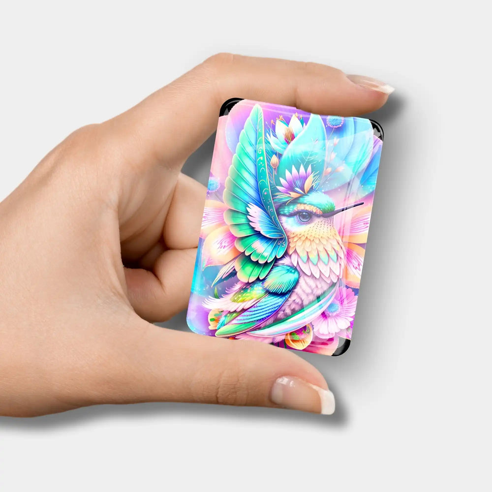 Cover Minder - Colibri dans le calice d'une fleur