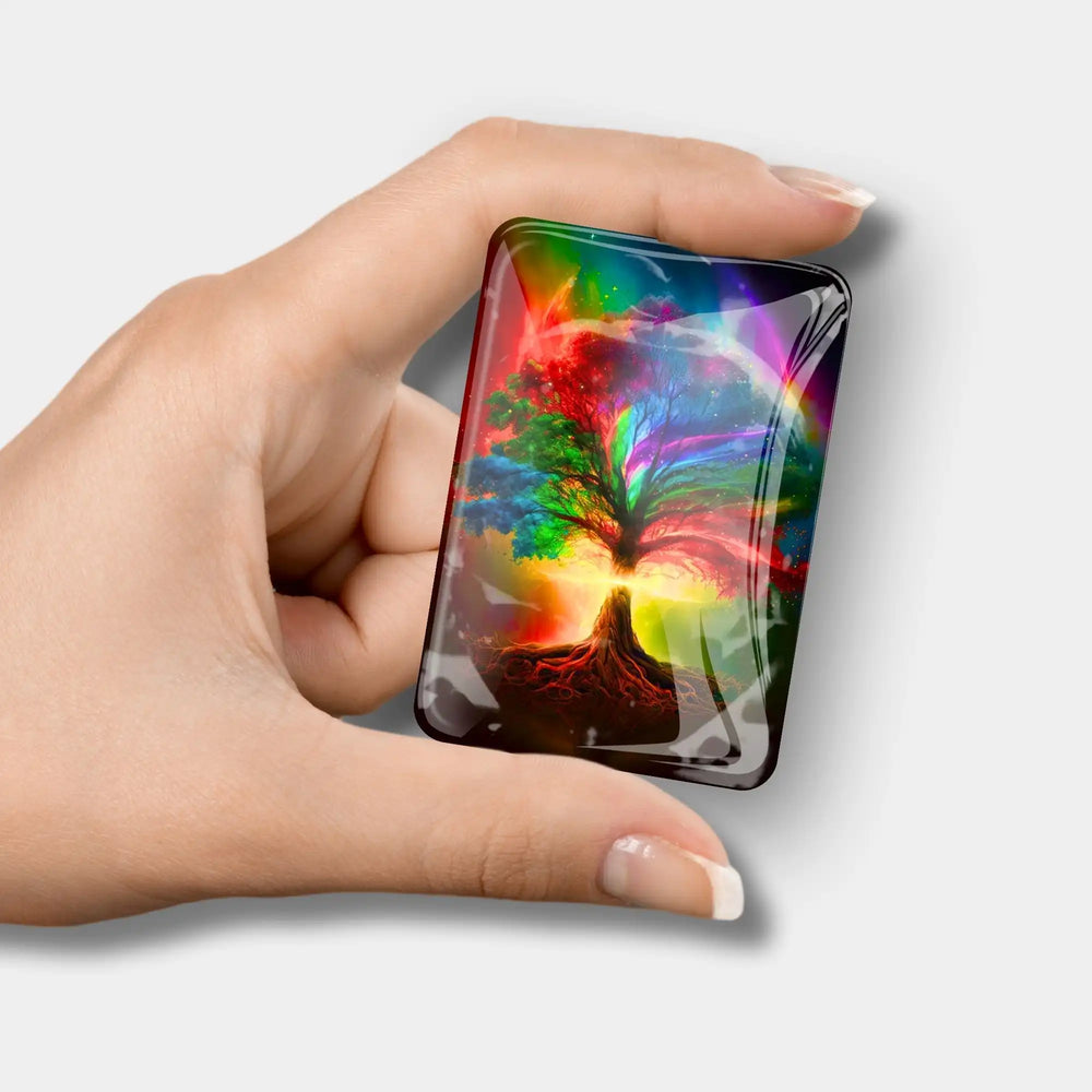 Cover Minder - Arbre de vie aux mille couleurs