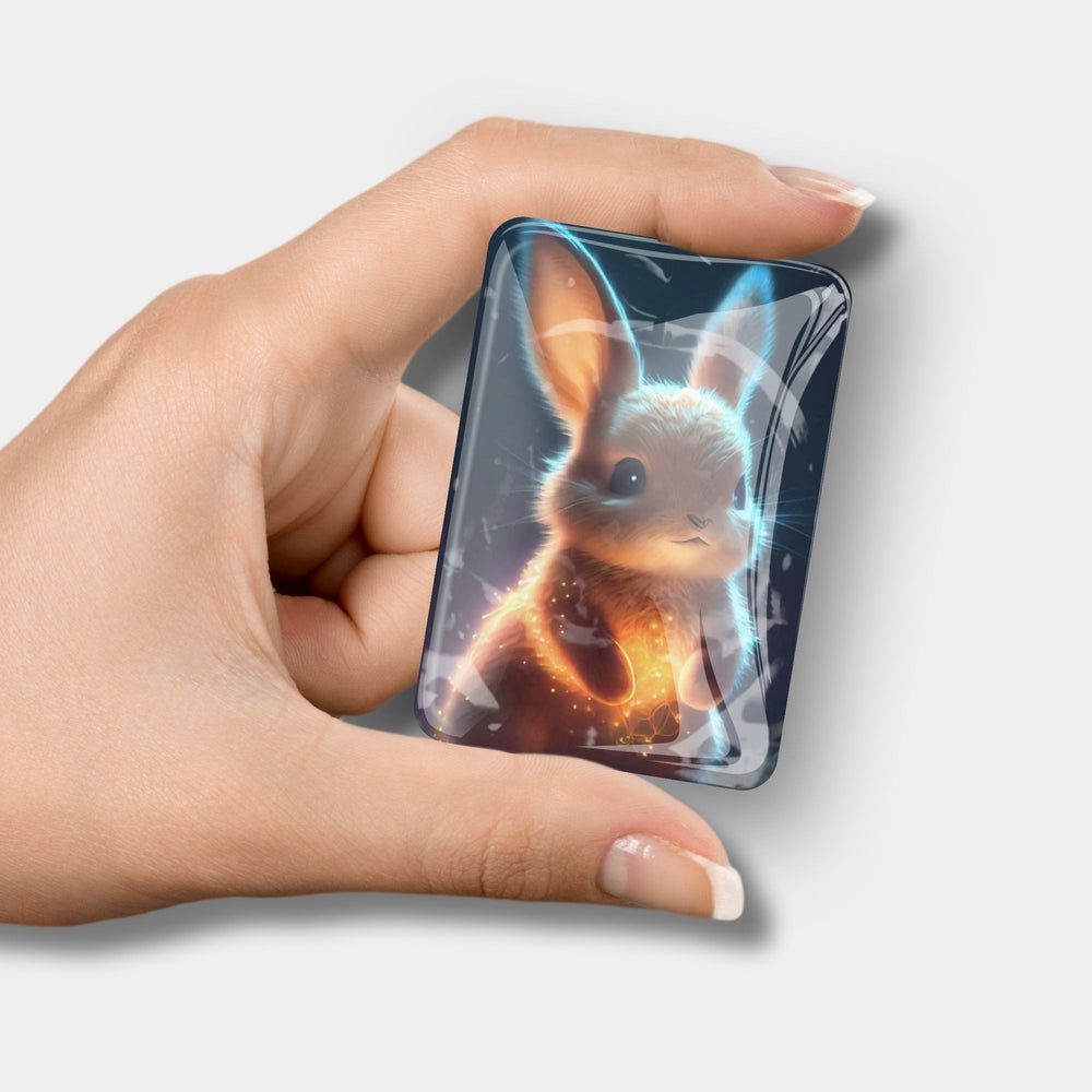 Cache-témoin - Petit lapin brillant