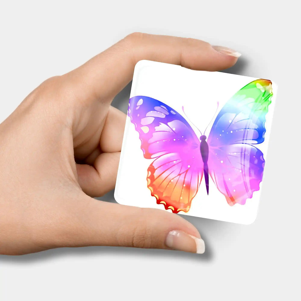 Aimant pour broderie - Papillon coloré