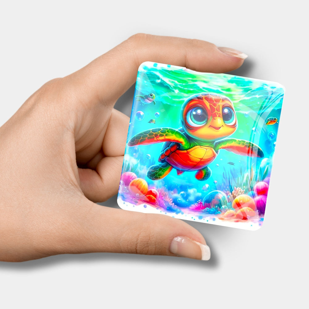 Protège-carnet - Lotta, la petite tortue de mer