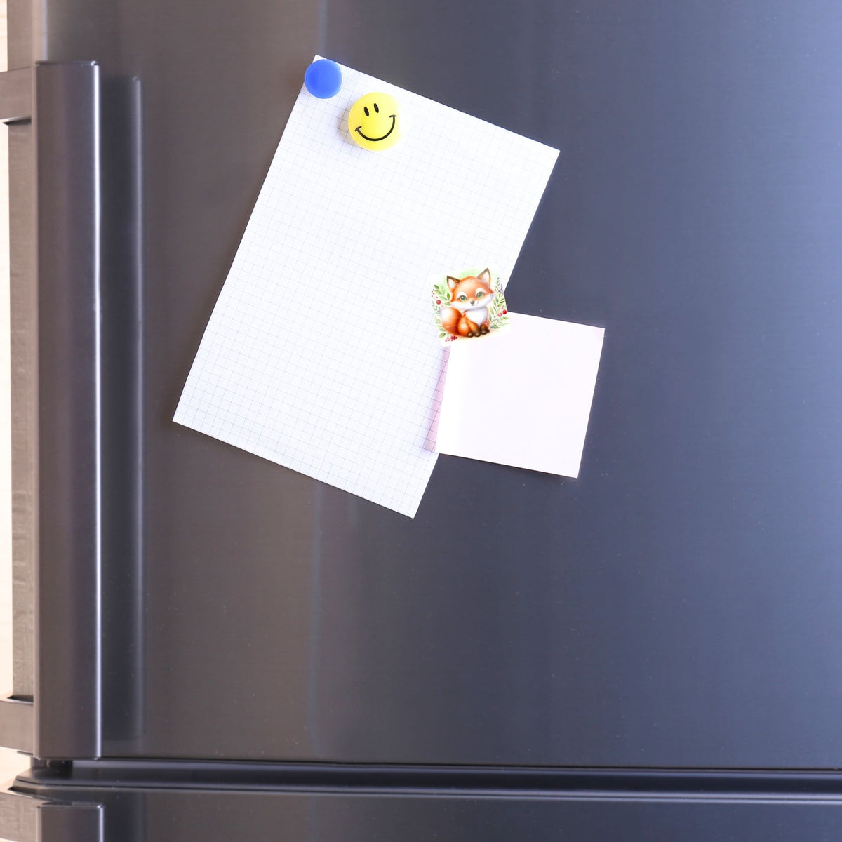 Freddy Füchschen Coverminder Magnet für Diamond Painting Zubehör am Kühlschrank befestigt