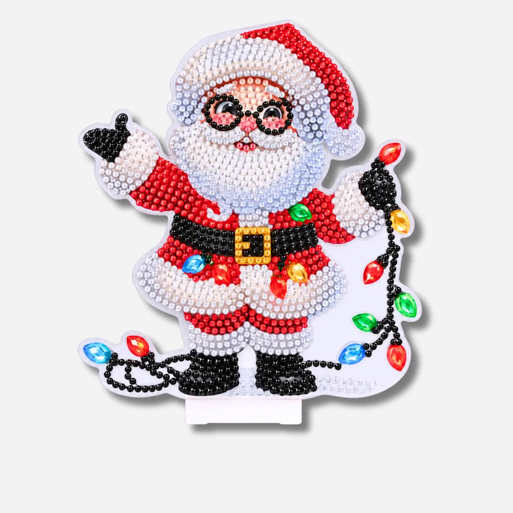Diamond Painting - Présentoir mobile Père Noël
