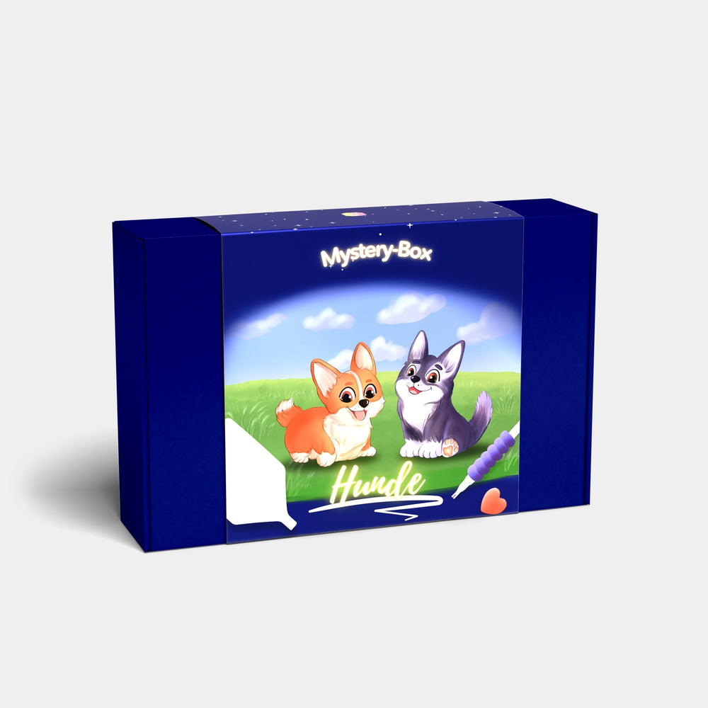 Diamond Painting Mystery-Box "Chiens" (#1)