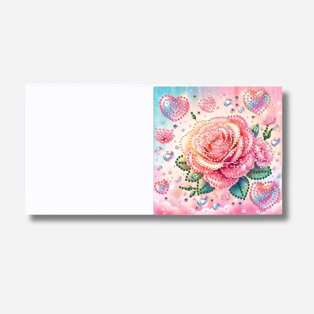 Carte-cadeau Diamond Painting Rose