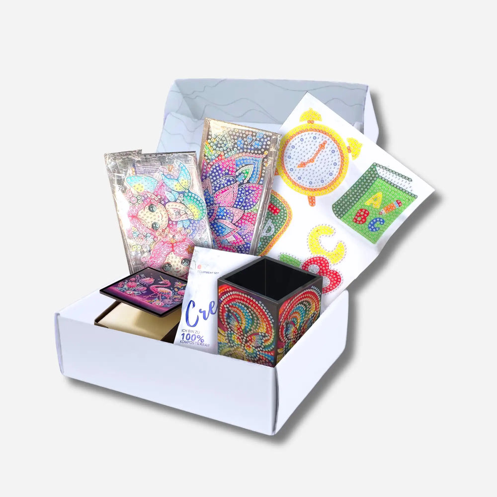 Kit de Diamond Painting pour filles, édition scolaire