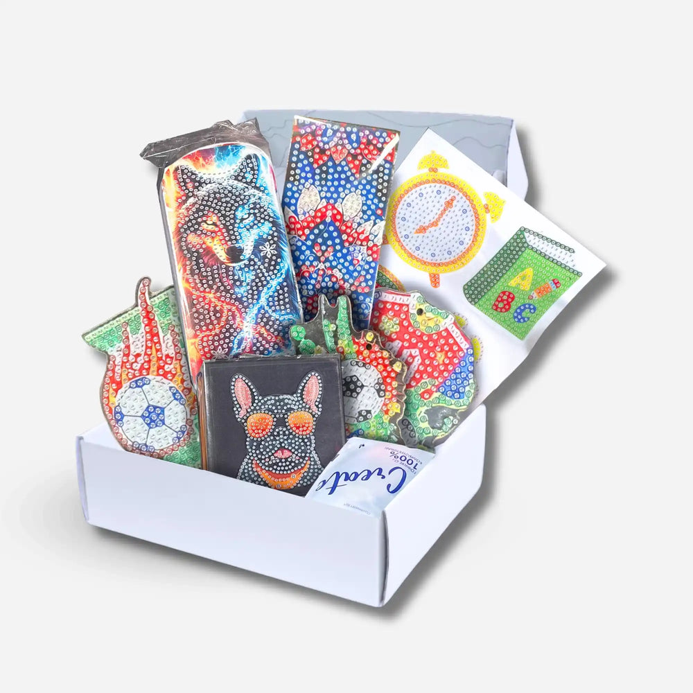 Kit de Diamond Painting pour garçons, spécial école