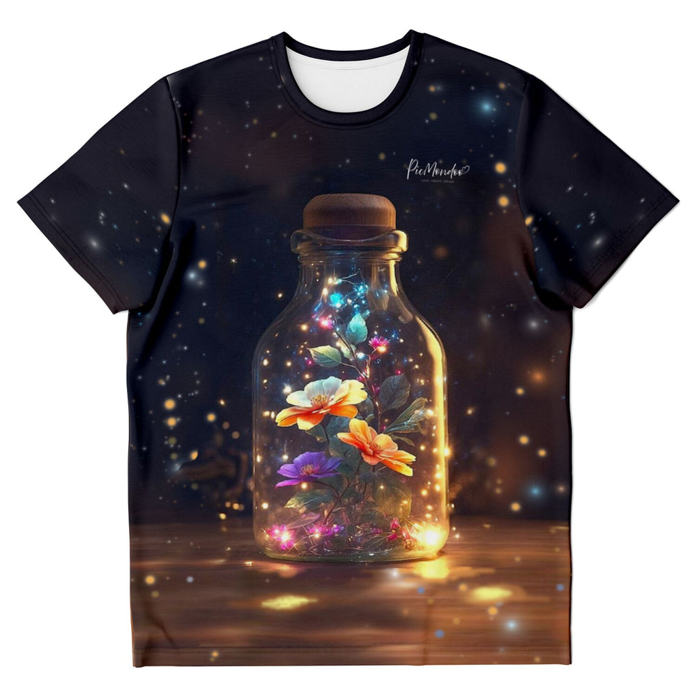T-shirt Dreamer - Magie florale lumineuse