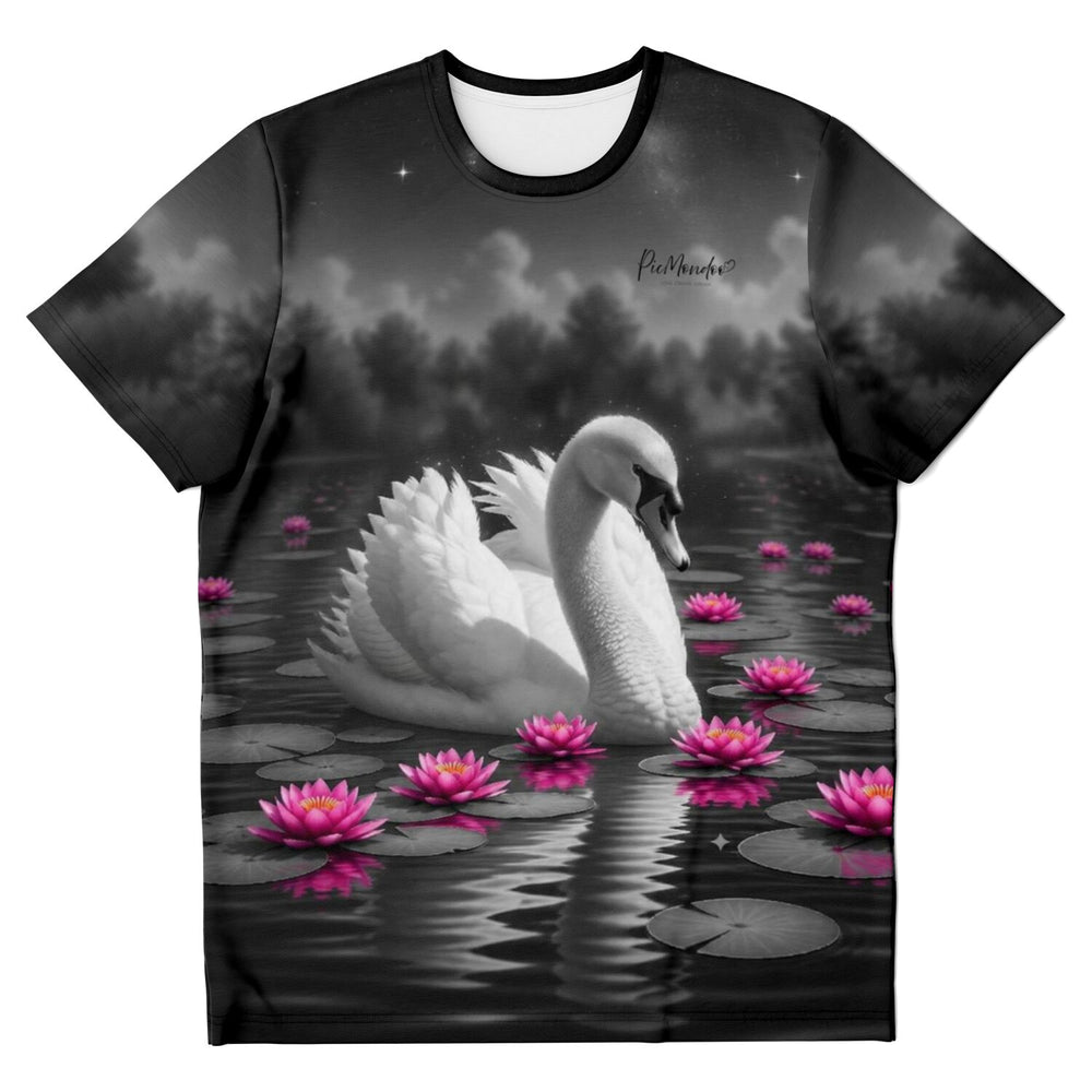 T-shirt Dreamer - Cygne sur le lac aux nénuphars