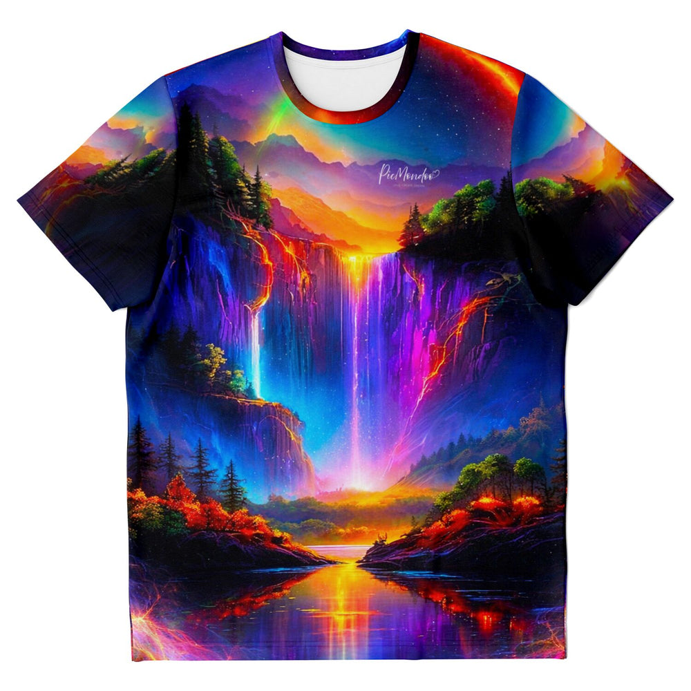 T-shirt Dreamer - Luminescence au bord de la cascade